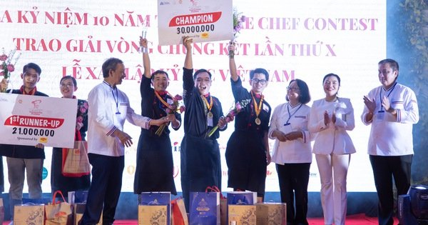 Sinh viên với món ngon Nam Bộ trở thành quán quân The Future Chef Contest